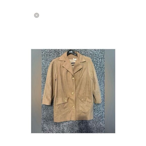 Carhartt Men's Vintage Utility Jacket Brown Size 17 Mid-Length Casual - Picture 3 of 8